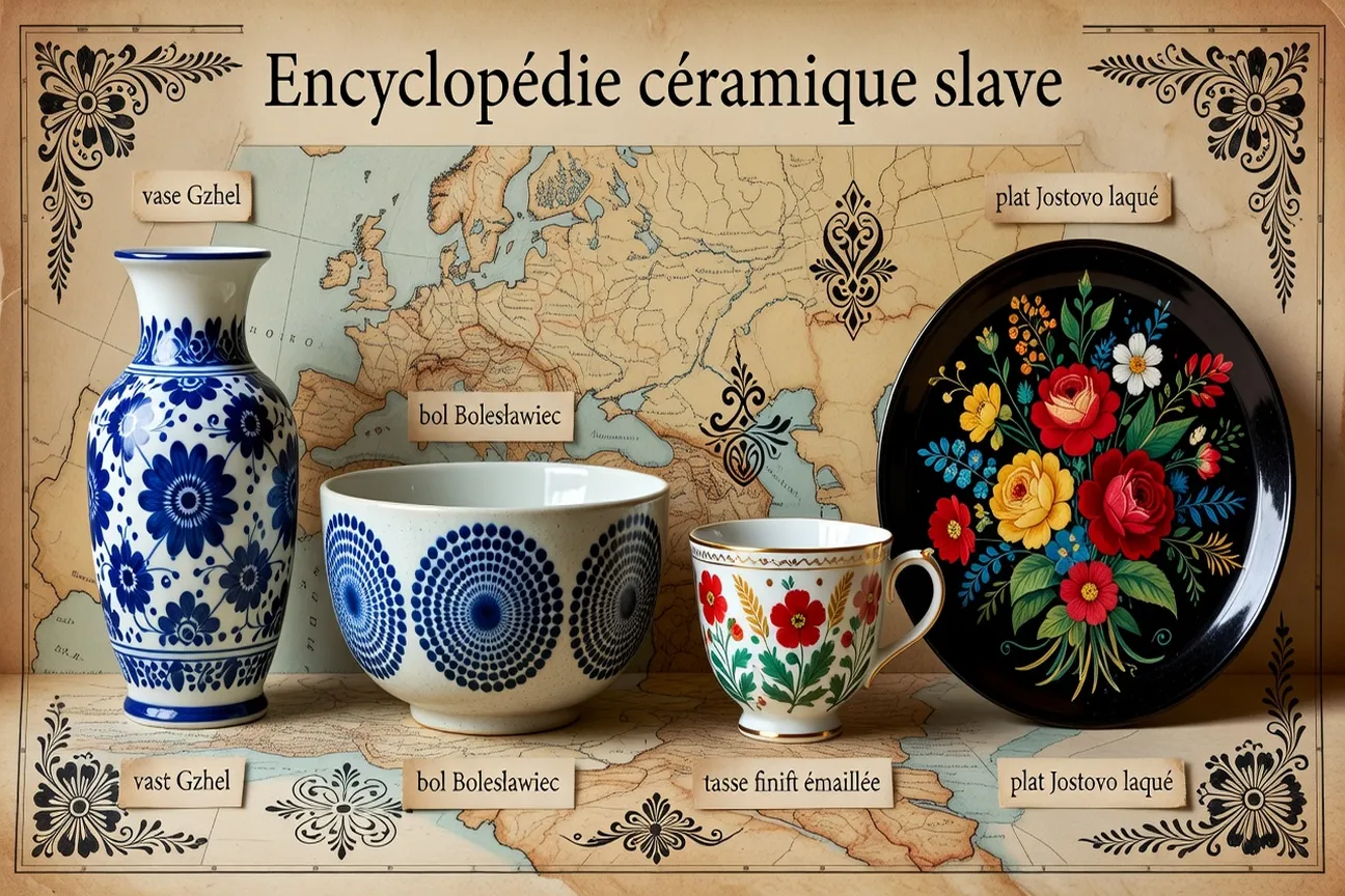 Lexique de la céramique slave : 50 termes techniques de Gzhel à Bolesławiec
