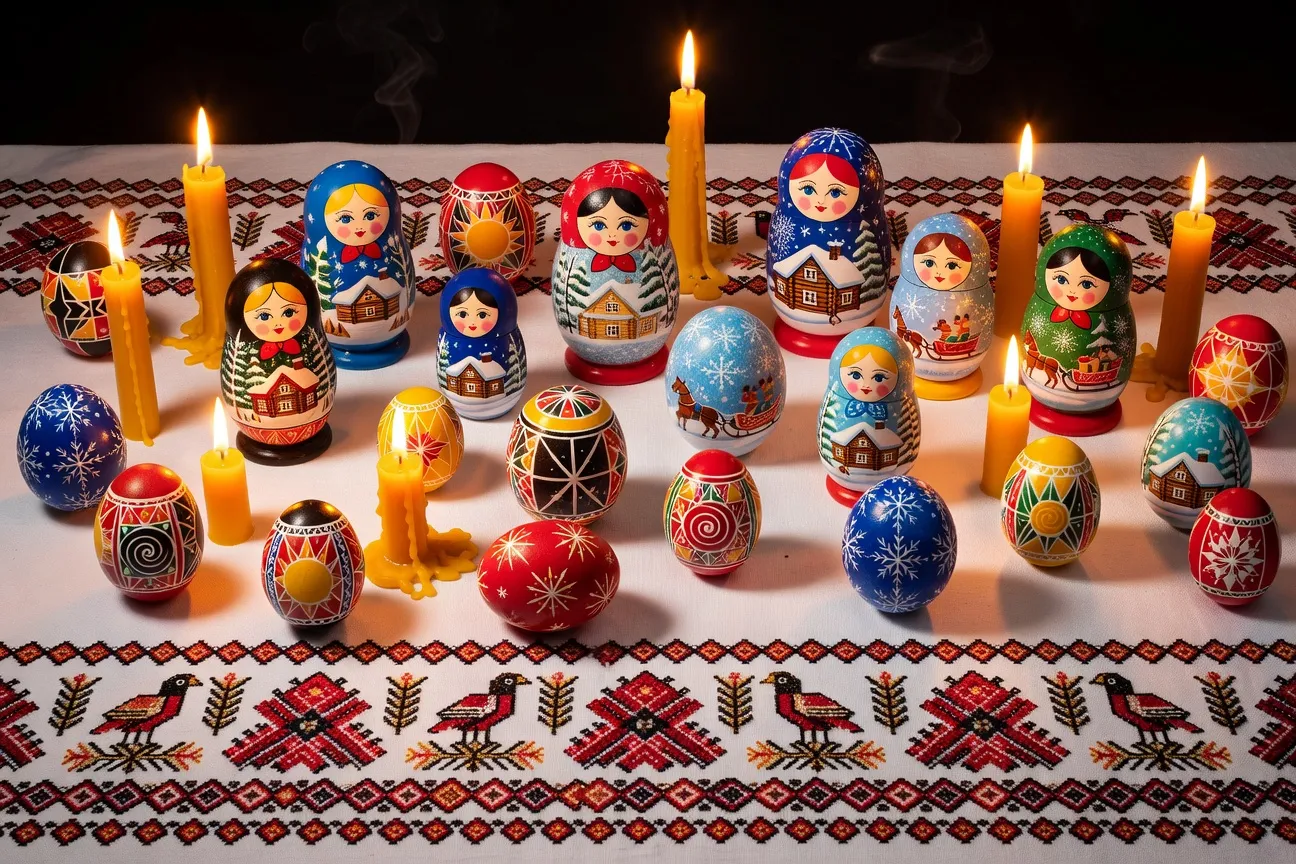 Pâques et Noël orthodoxes : panorama de l'artisanat slave des grandes fêtes