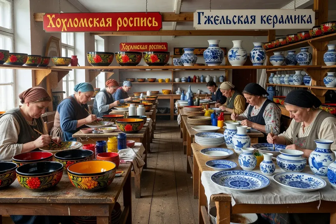 Top 25 objets d'artisanat russe à reconnaître et collectionner