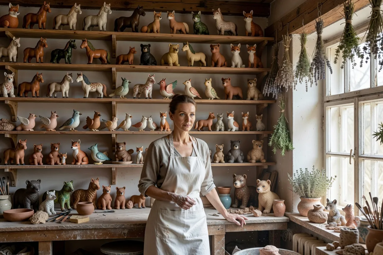Les jouets d'argile de Kargopol : entretien avec Valentina Orlova, restauratrice de céramique populaire