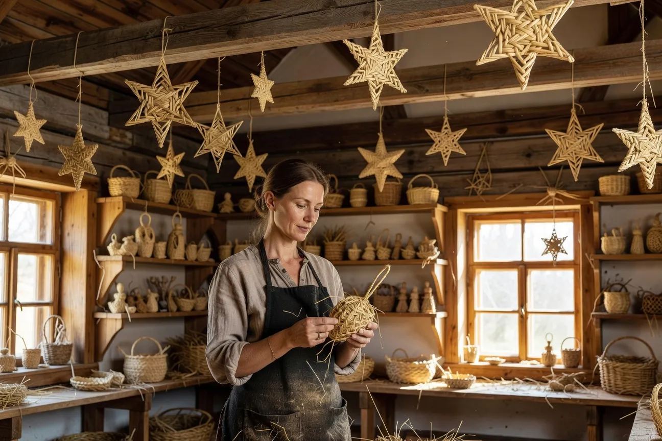 L'art de la paille en Biélorussie : entretien avec Alena Kavalenka, tisseuse de paille