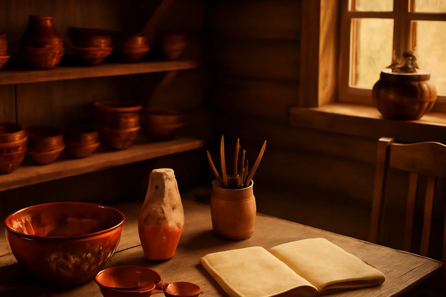 Atelier d'artisanat slave