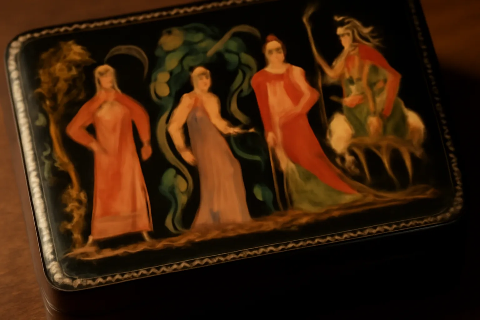 Miniatures laquees Palekh