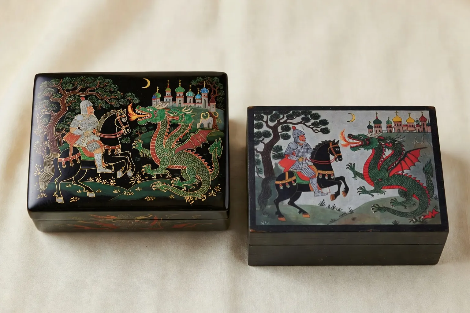 Reconnaître une vraie miniature laquée de Palekh : sept critères techniques